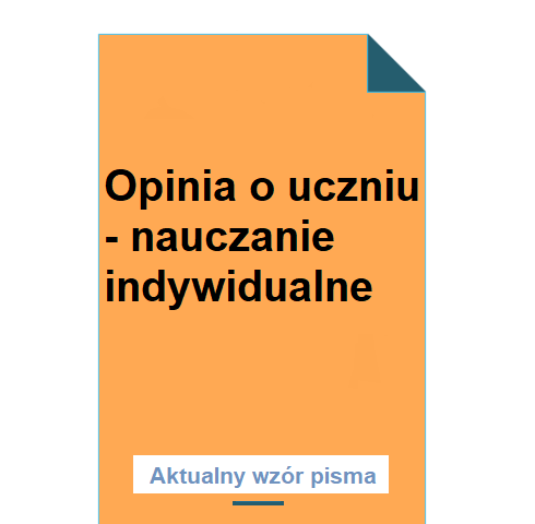 opinia-o-uczniu-nauczanie-indywidualne