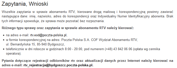 poczta-polska-abonament-rtv-zaległosci
