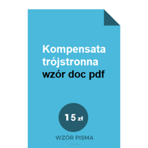 kompensata-trojstronna-wzor-doc-pdf